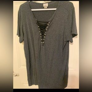 DayTrip (from Buckle), Gray with Rope Neck